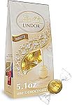 6-Ct 5.1-Oz Lindt LINDOR White Chocolate Truffles $19