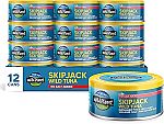12-pack Wild Planet Skipjack Wild Tuna, 5 Ounce $18