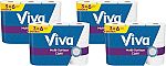 12 Count Viva Multi-Surface Cloth Paper Towels Double Rolls $13