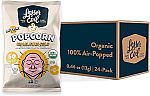 24-pack LesserEvil Himalayan Gold Salt Organic Popcorn 0.46 Oz $6.82
