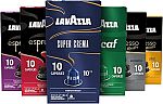 60 Ct Lavazza Espresso Favorites Collection of Aluminum Capsules $19.59