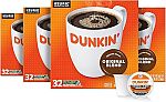 128-Count Dunkin Medium Roast Coffee Keurig K-Cup Pods $30
