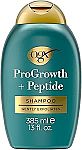 13 Fl Oz OGX ProGrowth + Peptide Shampoo or Conditioner $2.69