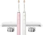 2-Pack Philips Sonicare DiamondClean Connected Electric Toothbrush w/ Travel Cases $199.95