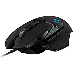 Logitech G502 HERO Wired Gaming Mouse $25