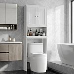 Behren 65.4"H Freestanding Over The Toilet Storage $69