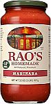 32-Oz Rao's Homemade Marinara Tomato Sauce $6