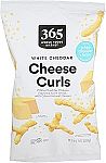 7 Ounce 365 by Whole Foods Market, White Cheddar Cheese Curls $1.48