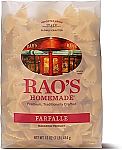 16oz Rao's Homemade Farfalle or Penne Pasta $2.23