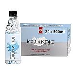 24-Pack 16.9-Oz Icelandic Glacial Natural Spring Alkaline Water $18.10