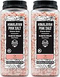 2-Ct Soeos 39-Oz Himalayan Pink Salt $9.86