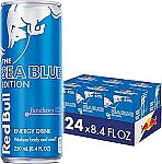 24 Count 8.4 fl oz Red Bull Sea Blue Edition Energy Drink $27