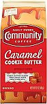 12 Ounce Community Coffee Caramel Cookie Butter Flavored Ground Coffee $3