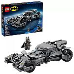 LEGO DC: 330-Pc The Batman Batmobile + 220-Pc Batman v Superman Batmobile + $10 Kohl's Cash $50