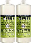 2-Ct 32-Oz MRS. MEYER'S CLEAN DAY Multi-Surface Everyday Concentrate $7.68