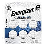 6-Count Energizer CR2032 3V Lithium Coin Batteries $4.57