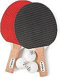 JOOLA Essentials 2-Player Table Tennis Paddle Set & 3 Balls $5.21