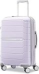 Samsonite Freeform Hardside Carry-On Luggage with Spinner Wheels $73.66