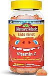110 Count Nature Made Kids First Vitamin C Gummies $6.26 and more