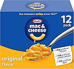 12 Boxes Kraft Mac and Cheese 7.25 Oz $7.90