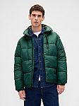 Gap - Extra 50% Off Sale: Recycled Heavyweight Puffer Jacket $27.48 and more