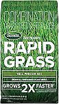 5.6 lbs Scotts Turf Builder Rapid Grass Tall Fescue Mix - Combination Grass Seed and Fertilizer $24