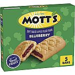 5-Count Mott's Soft Baked Apple Filled Bars (Blueberry) $2.08