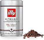 8.8-Oz illy Whole Bean Coffee (Intenso Bold Roast) $7.70