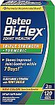 120 Ct Osteo Bi-Flex Glucosamine Triple Strength Tablets Plus Turmeric Supplement with Curcumin (2 for $26) and more