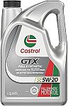 5-Qt Castrol GTX Full Synthetic 5W-20 Motor Oil $19