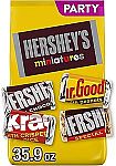 HERSHEY'S Miniatures Assorted Chocolate Candy Party Pack, 35.9 oz $10.39