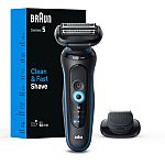 Braun 5-5118s Rechargeable Wet & Dry Grooming Shaver $36