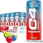 12-Pack 12-Oz Cellucor C4 Energy & Smart Energy Drinks $9