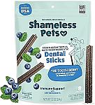 7.2-Oz Shameless Pets Dental Treats for Dogs (The Tooth Berry) $3.20