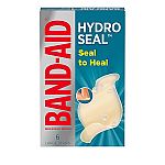 6-Count Band-Aid Hydro Seal Large Hydrocolloid Gel Bandages $3.57