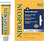 1 oz Neosporin + Maximum-Strength Pain Relief Dual Action Ointment $6.42 and more