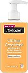 9-Oz Neutrogena Oil-Free Acne Face Wash $6