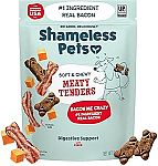 8-Oz Shameless Pets Soft Dog Treats (Bacon) $2.80