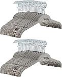 100-Pack Amazon Basics Slim, Velvet, Non-Slip Shirt Clothes Hangers $19.99