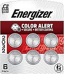 6-pack Energizer 2032 Batteries $4.42