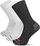 3-Pair Merrell Repreve Cushioned Hiker Crew Socks $7.71