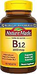 160-Count Nature Made Vitamin B12 1000 mcg Tablets $4