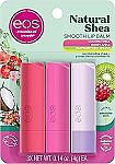 2 x 3-pack eos Natural Shea Lip Balm Variety Set $7.24