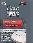 8 Count Dove Men+Care Men's Bar Soap Deep Clean Bar Soap 3.75 oz $10