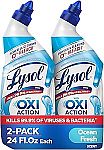2-Ct 24-Oz Lysol Toilet Bowl Cleaner Gel (Ocean Fresh) $3.53