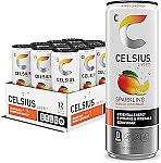 12-Pack 12-Oz Celsius Sparkling Sugar Free Energy Drink $14
