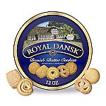 12-Oz Royal Dansk Danish Butter Assorted Cookies Tin $2.82