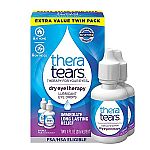 2-Pk 1-Oz TheraTears Dry Eye Therapy Lubricating Eye Drops $11.51