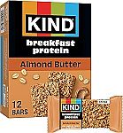 12 Count KIND Breakfast Protein Bars $3