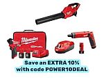 Woot - Extra 10% Off Milwaukee & Accessories